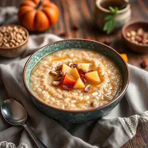 Sweet Rudzu Puta - Cozy Breakfast Whole Grain Porridge Recipe